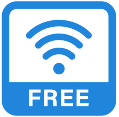 画像：院内free-WiFi完備